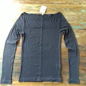 Free People Black Top NWT